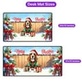thumbnail image 5 of Merry Christmas Woofmas Xmas Noel Basset Hound Elf Candy Cane Snow Desk Mat Full Keyboard Mouse Pad Bassets Dog Breed Lovers Gifts Idea Large Mousepad - 13017, 5 of 5