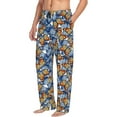 thumbnail image 2 of Disketp Colorful Butterfly1 Men's Pajama Pants - Ultra Soft Fleece Sleep and Lounge Pants (Size: S-XXL), 2 of 6