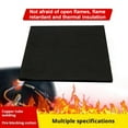 thumbnail image 3 of OIUR 20/30/50CM Fireproof Welding Blanket Heat Resistant Up to 1800 Degree Fahrenheit Fireproof Tarp Heavy Duty Grill Stove Firpit Soldering Welders Flame Retardant Fabric, 3 of 6