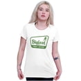 thumbnail image 3 of Bigfoot Trail Guide Sasquatch Womens Slim Fit Graphic Tee Brisco Brands M, 3 of 5