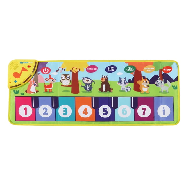 Tapete de piano divertido juego musical manta juguete sonido animal piano manta niños tapete musical para niños
