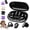 Black, variant on 6-in-1 Wireless Sleep Earbuds, Bluetooth 6.0 Open-Ear Clip-On Headphones with Charging Case