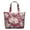 Abstract, variant on Autumn Bloom Floral Weekender Vintage Botanical Duffel Bag, , Lightweight, Multipurpose Travel Bag