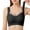 Black, variant on oqasdz Bras for Women Comfortable Seamless Backless Spongeless with Convertible Shoulder Straps Bra