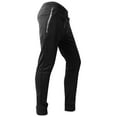 thumbnail image 4 of Ma Croix Mens Tracksuit Zip Up Hoodie Jacket and Jogger Pants Slim Fit Premium Athletic Active Training, 4 of 4