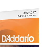 DAddario Phosphor Bronze Acoustic Guitar Strings, Extra Light, 10-47 Gauge