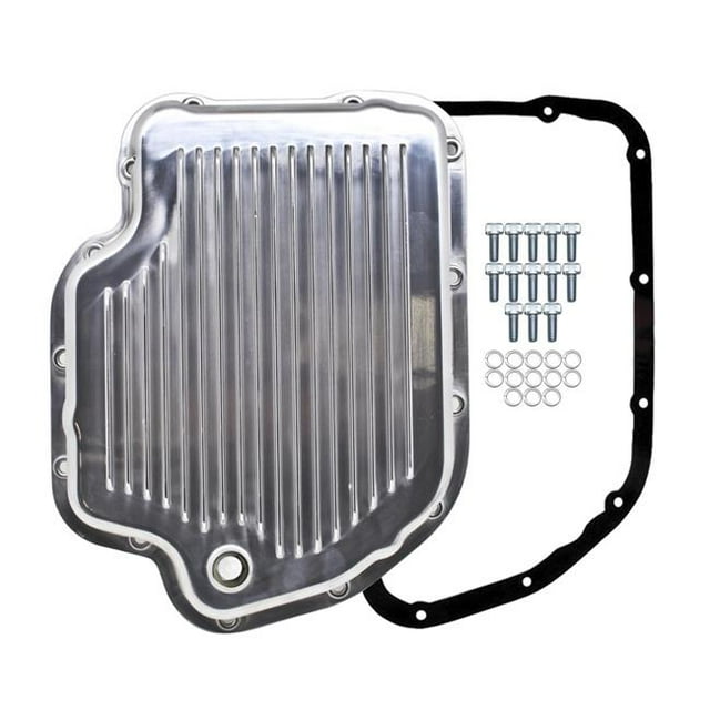 Kit de Transmission Aluminium à Ailettes Profondes - Poli pour Chevy & Gm Turbo Th-400