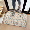 thumbnail image 2 of Beige Princess Unicorn Pattern Door Rugs,Washable Non Slip Door Mats Indoor,Decorative Door Mats,Entry Mat Indoor for Entrance,Bedroom,Kitchen,Bathroom,16"x24", 2 of 6