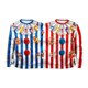 thumbnail image 1 of Sudadera decorativa con diseño de payaso para parejas, ideal para fiestas, eventos, cumpleaños, para hombres y mujeres. Azul Rojo, 1 of 9