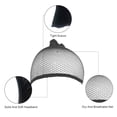 thumbnail image 4 of net mesh wig cap, extended wig cap for men women, black wig cap, 4 of 5