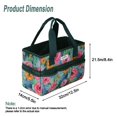 thumbnail image 4 of Bolso Organizador para Suministros de Arte JLDTOP Floral Duradero, 4 of 9