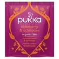 thumbnail image 2 of Pukka Organic Tea Bags, Elderberry & Echinacea Herbal Tea, Perfect for Wellness Support, Caffeine Free, 20 Count (Pack of 4) 80 Bags, 2 of 6