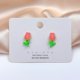 thumbnail image 1 of 2023 Pendientes Espiral Rosa De Gota Para Las Mujeres Perlas Colgantes Hikaw Piercing Set De Hipoalergénico No Tarnish Perla Conjunto De Joyería, 1 of 4