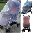 thumbnail image 4 of Mosquitera para cochecito, mosquitera duradera para cochecito de bebé, mosquitera perfecta para cochecitos, moisés, minicuna portátil (blanco), 4 of 5