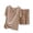 *Khaki, variant on Women's Ruff Trim V Neck Pajama Set,Short Sleeve Top and Shorts Loungewear Army Green,Women's Plus XL