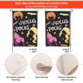 thumbnail image 4 of Halloween Garden Flag Hocus Pocus Garden Decorations Outdoor Burlap Halloween Porch Decor Yard Flag Signs 12x18 Inches, 4 of 7