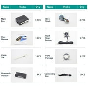Universal Fit For ar One-Key Push Button Engine Start Stop System Remote Control
