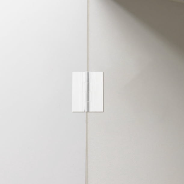 unbranded 5Ud Bisagras Pequeñas Transparentes Para Manualidades Con Doble Adhesiva Y Eje De Inoxidable