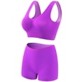 thumbnail image 4 of Conjunto de lencería floral de encaje para mujer - Dos piezas: sujetador y braguitas - Diseño sexy de poliéster - Ropa de dormir para la noche de bodas - Tallas S-XXXXXL, 4 of 6