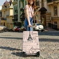 thumbnail image 5 of Travel Luggage Cover Suitcase Protector Fits 18-32 Inch Luggage Wheel Covers Patterned Travel Related Items Flower Luggage Protector Elastic Luggage Anti-scratch Suitcase Cover L, 5 of 6