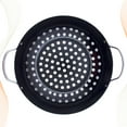 thumbnail image 1 of FUTUREORYY Grill Pan for Indoor Cooking Barbecue Plate Black Non-stick for Home Use 1Pcs, 1 of 8