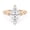 14K Rose Gold, variant on 5.00 Carat Latest Marquise Cut Solitaire IGI Certified Lab Grown Diamond Engagement Ring for Ladies Solid 18K White Gold Size 6