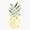 1pcs, variant on Pineapple Sweet Treat Everyday Decor Art Vinyl Sticker