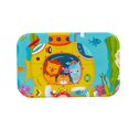 thumbnail image 1 of EQWLJWE Puzzle Toys 60PCS Iron Box Puzzles Cartoon Wooden Puzzles Toddler Children Learning Education Toy, 1 of 3