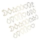 thumbnail image 5 of Colgante De Marco Hueco, Marco Colgante En Blanco 30 Piezas De Aleación Para Cadenas De Suéter Para Hacer Collares Para Decoración De Teléfono Móvil Para Pulseras ANGGREK No, 5 of 8