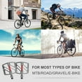 thumbnail image 7 of BUCKLOS MTB Flat Pedals Mountain Bike Pedals,3 Bearings Road Bike Bicycle Pedals Adult，CNC Aluminum Alloy Non-Slip for BMX/Gravel Bike/Hybrid Bike 9/16", 7 of 7
