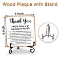 thumbnail image 2 of Placa de madera Thank You Gifts para decoración de Acción de Gracias, 2 of 4