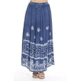 thumbnail image 1 of Riviera Sun Skirt / Skirts for Women (Dark Denim / White, 1X), 1 of 1