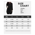thumbnail image 6 of CASSIE LIZ Womens Plus Size Tops 2X Long Sleeve Shirts Fall Crew Neck Black Sweatshirts Fashion Knit Tee Loose Fit Tunics Winter Blouses Casual Oversized Pullovers with Pocket 2XL 18W 20W, 6 of 6