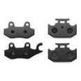 thumbnail image 2 of KMG Front + Rear Brake Pads Compatible with 1991-1997 Yamaha WR 250 - Non-Metallic Organic NAO Brake Pads Set, 2 of 4