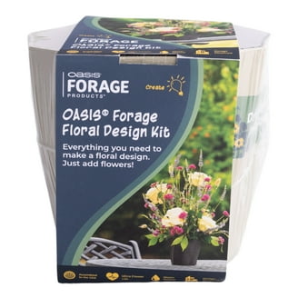 OASIS® Forage Floral Foraging Foam, Brown, 3 pack - Walmart.com