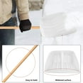 thumbnail image 3 of ELAYARD Durable White Snow Removal Shovel with Widening Head for Easy Outdoor Use, 3 of 8