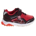 thumbnail image 2 of Spider, Man Boys Sneakers.(Toddler Little Kids), Black Red, Size: 8, 2 of 7