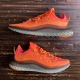 thumbnail image 2 of New Ad-id-as 4D Fusio Primeknit “Solar Orange” Men’s Size: 7 FY5929, 2 of 6
