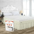 thumbnail image 1 of SGI Bedding 21 Inch Wrap Around Bed Skirt | Microfiber Bed Skirt | Fade Resistant, Wrinkle Free, Anti-static, Decorative, Extra Storage Space, Clutter-Free | Full, Rust, 1 of 6