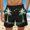 A09, variant on Men's Shorts Elastic Waist Big and Tall Printed Basic Drawstring Casual Beach Shorts
