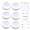 thumbnail image 1 of LED Cabinet Lamp RGB Color Dimmable Kitchen Counter Remote Control Night Light, 1 of 10