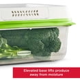 thumbnail image 3 of Rubbermaid FreshWorks Produce Saver, 6 Piece set of Medium and Large Storage Containers, 3 of 6