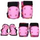 thumbnail image 2 of Padres de y codo engranaje de protección Conjunto de s multifunción Guardias de muñeca para el skate en línea Rollerblading Ciclismo Rosa, 2 of 8