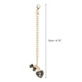 thumbnail image 2 of Unique Bargains 1 Pc Heart Bow Letter Z Water Cup Pendant for Travelling Black Alloy, 2 of 5
