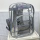 thumbnail image 3 of Mochila de PVC transparente de verano Mochilas escolares simples de moda para adolescentes (gris) Ndcxsfigh Para Estrenar, 3 of 8