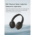 thumbnail image 4 of Over-ear Headphones With Noise Isolation, Long Battery Life, Foldable & Portable, Card Slot, Low-latency And 3d Surround Sound Wireless Headset., 4 of 5