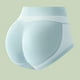 thumbnail image 2 of Gibobby Ropa interior bikini elástica Artefacto para esculpir el cuerpo, pantalones levantamiento cadera, glúteos cadera melocotón, almohadilla para glúteos, ropa interior sin costuras（Azul， XL), 2 of 4