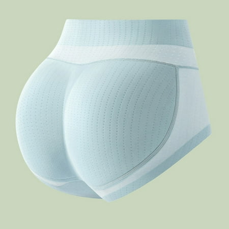 Clearance Sale! Butt Lifter Panties for Women Padded Underwear Seamless Booty Pads Enhancer Shapewear Butt Lifting Panty Blue S