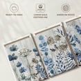 thumbnail image 6 of Elephant Stock Blue Meadow Dream'n Wall Art - Horizontal Multi Panel Canvas - Living Room Wall Decor - Floral And Botanical Multi Panel - Gray And Blue Decor By Conrad Knutsen - 80" x 39", 6 of 8