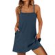 thumbnail image 4 of Trajes Casuales para las Mujeres de Verano, Cómodo Colgante Casual, Pantalones Cortos de Bolsillo, 4 of 5